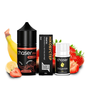 Жидкость Набор Chaser Mix (Клубника Банан) 5% 30мл Felix Shop
