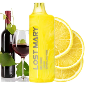 Электронная сигарета Lost Mary MO5000 Lemon Sparkling Wine (Лимонное Игристое Вино) Felix Shop
