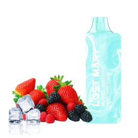 Электронная сигарета Lost Mary MO5000 Berry Rose Duo Ice (Ягоды Роза Лед) Felix Shop