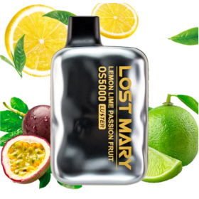 Электронная сигарета Lost Mary OS5000 Lemon Lime Passion Fruit (лимон лайм маракуйя) Felix Shop
