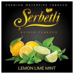 Табак Serbetli Lemon Lime Mint (Лимон Лайм Мята) 500 гр Felix Shop