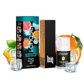 Жидкость Набор Chaser Lux 5% 30мл Tropic Punch Ice (Гуава Манго Апельсин) Felix Shop