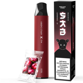 Электронная сигарета SAB 1500 №42 Apple Cherry (Яблоко Вишня) Felix Shop