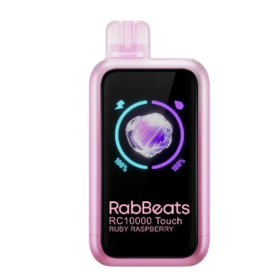 Электронная сигарета RabBeats RC10000 TOUCH Ruby Raspberry (Малина) Felix Shop