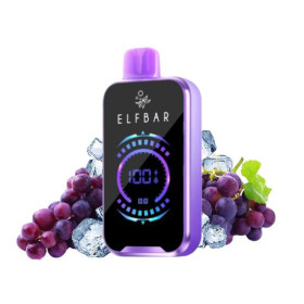Электронная сигарета Elf Bar RAYA D2 20000 Grape Ice (Виноград Лёд) Felix Shop