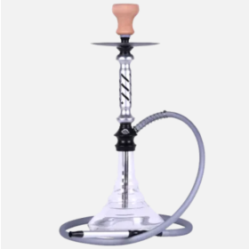 Кальян Yahya Spiral Серебрянный Felix Shop