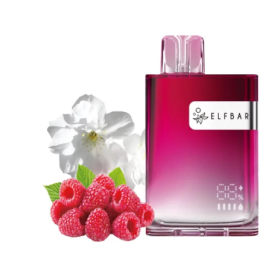 Электронная сигарета Elf Bar CR8000 Jasmine Raspberry (Жасмин Малина) Felix Shop