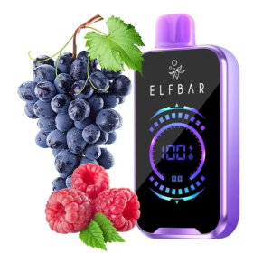 Электронная сигарета Elf Bar FS18000 Grape Raspberry (Виноград Малина) Felix Shop