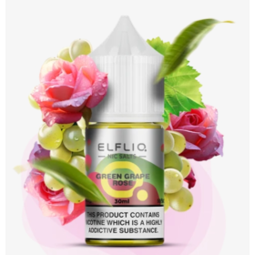 Жидкость Elf Liq Green Grape Rose (Зелёный Виноград Роза) 5% 30мл  Felix Shop
