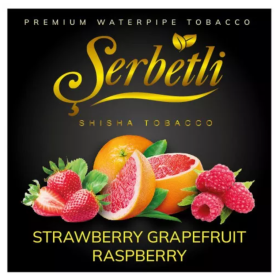 Табак Serbetli Strawberry Grapefruit Raspberry (Клубника Малина Грейпфрут) 100гр Felix Shop