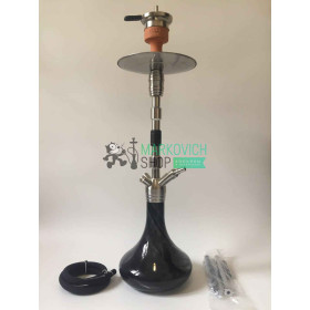 Кальян Amy Deluxe SS 06 Dark Steel Черный Felix Shop