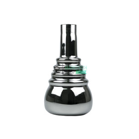 Колба для кальяна Amy 630 без крепления (2x2Hookah) хром Felix Shop