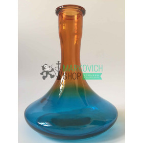 Колба для кальяна Craft оранжево-синяя Felix Shop