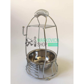 Корзина для угля Yahya Silver S Felix Shop