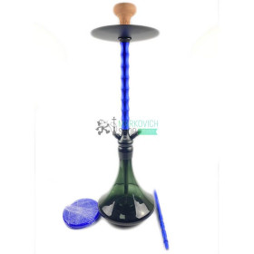 Кальян Yahya Elegance 600 черно-синий Felix Shop