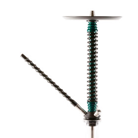 Кальян Mamay Customs Coilovers Зеленый лак - черный Felix Shop