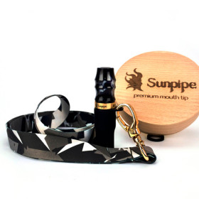Персональный мундштук для кальяна Sunpipe Odin Black 2.0 Felix Shop