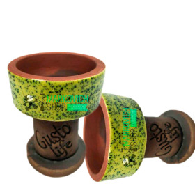 Чаша Gusto Bowls Rook Зелено-коричневый Felix Shop