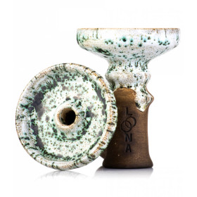 Чаша для кальяна LOONA Crater белая moldy Felix Shop