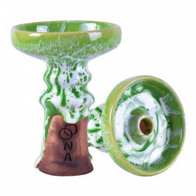 Чаша для кальяна LOONA Crater салатовая toxy Felix Shop