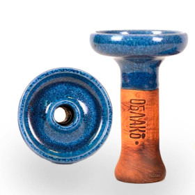 Чаша для кальяна Облако Phunnel L Glaze top Синий топаз (11) Felix Shop