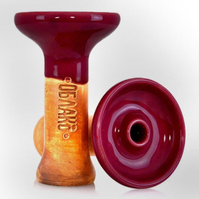 Чаша для кальяна Облако Phunnel M Glaze Top Бордовая (3) Felix Shop