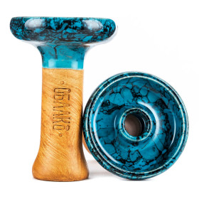 Чаша Облако Phunnel M Glaze Top голубой-черный мрамор (64) Felix Shop