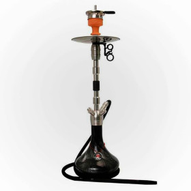 Кальян Amy Deluxe SS 06 R Dark Steel Черный Felix Shop