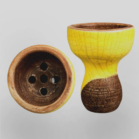 Чаша для кальяна Karma Турка желтая Felix Shop