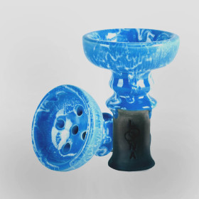 Чаша для кальяна LOONA Meteor бирюзовая Felix Shop