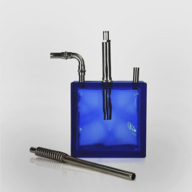 Кальян Trumpet Block синий Felix Shop