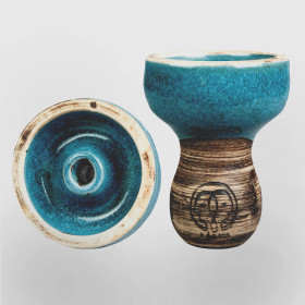 Чаша для кальяна Karma фанел синяя Felix Shop