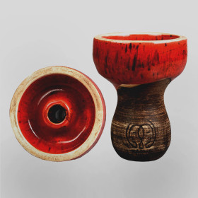 Чаша для кальяна Karma фанел красная Felix Shop