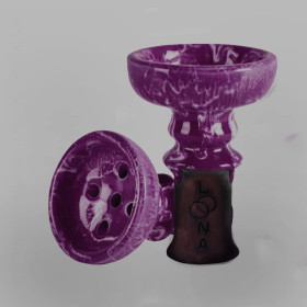 Чаша для кальяна LOONA Meteor сиреневая Felix Shop