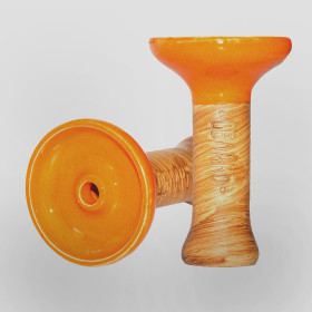 Чаша для кальяна Облако Phunnel M Glaze Top Мандарин (26) Felix Shop