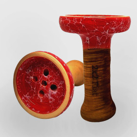 Чаша для кальяна 2x2 Hookah Flat Red Felix Shop
