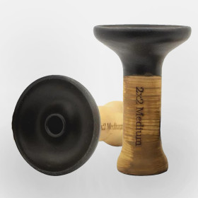 Чаша для кальяна 2x2 Hookah Medium Black Matte Felix Shop