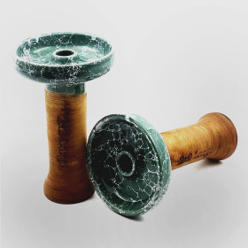 Чаша для кальяна 2x2 Hookah Large Dark Turquoise Felix Shop