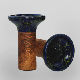 Чаша для кальяна Облако Flow Yellow on Red-Black Marble Felix Shop