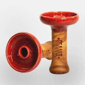 Чаша для кальяна Облако Phunnel L Glaze top Редвуд (36) Felix Shop