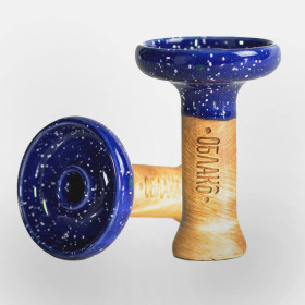 Чаша для кальяна Облако Phunnel L Glaze top Синий космос (7) Felix Shop