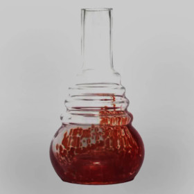 Колба для кальяна Yahya 640 без крепления красная Felix Shop