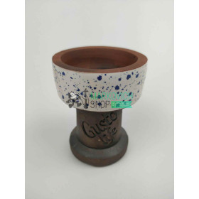 Чаша для кальяна Gusto Bowls Rook №9 White Felix Shop