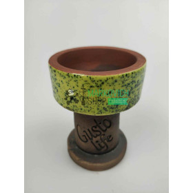 Чаша для кальяна Gusto Bowls Rook №4 Green Felix Shop