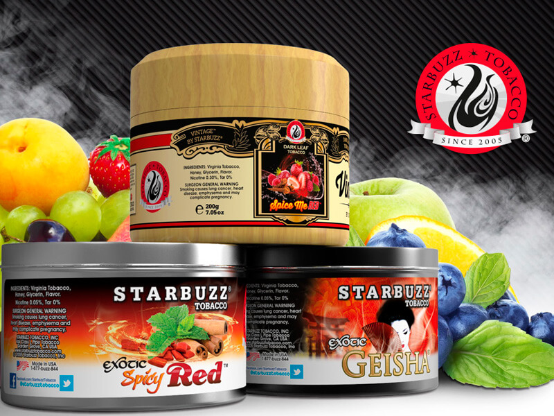 ТОП лучших вкусов табака для кальяна Starbuzz